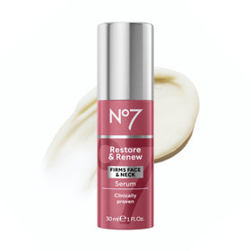 No7 front bottle showing sleek packaging and brand hydration benefit
