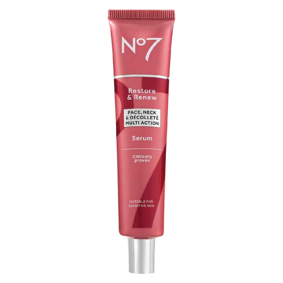 No7 front packaging showing product and brand for clear identification and trust