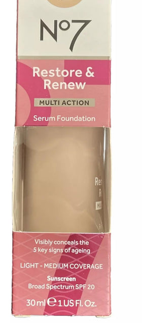 No7 blended with brush showing buildable coverage and smooth texture