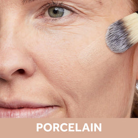 No7 pump dispensing foundation showcasing easy controlled application