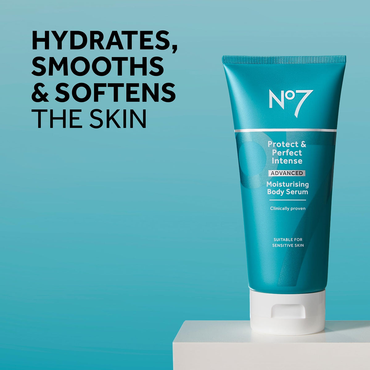 No7 pump detail highlighting dispenser for precise application benefit