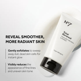 No7 close-up of scrub texture highlighting microcrystals for effective exfoliation