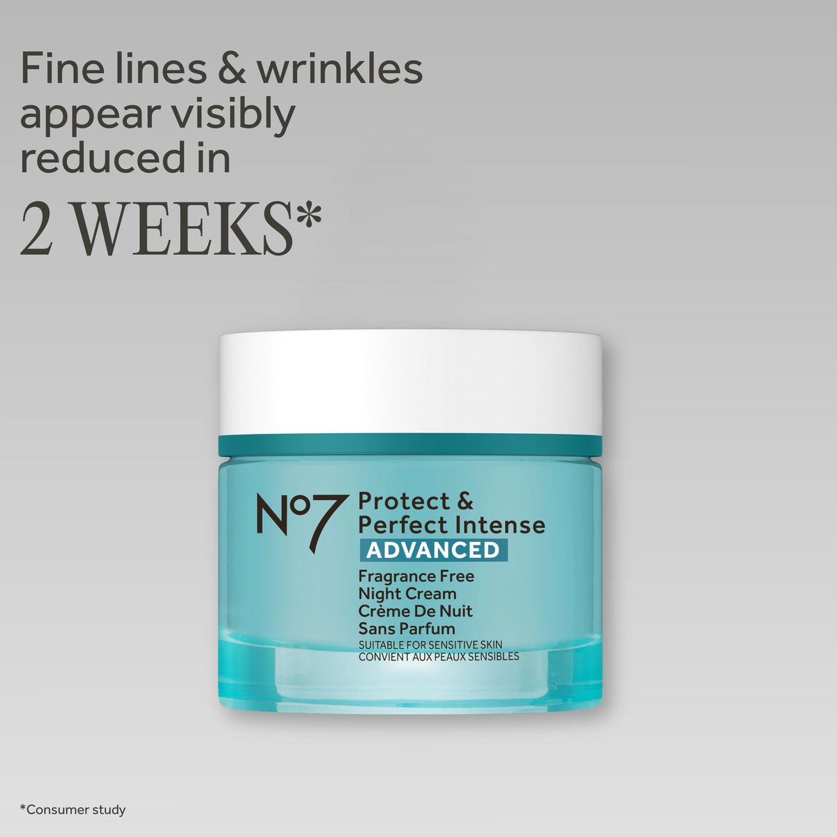 No7 cream texture close-up illustrating rich, easily absorbed formula