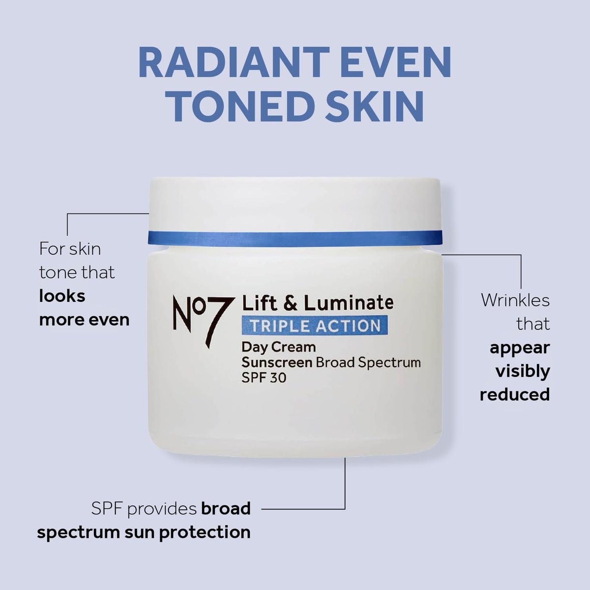 No7 vitamin C serum pump dispensing brightening formula for radiance benefit