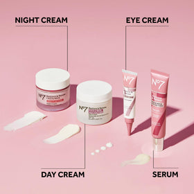 No7 paired with moisturizer illustrating layered routine support