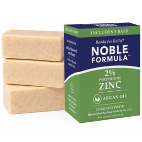 Noble Formula front packaging showing three bars and benefits