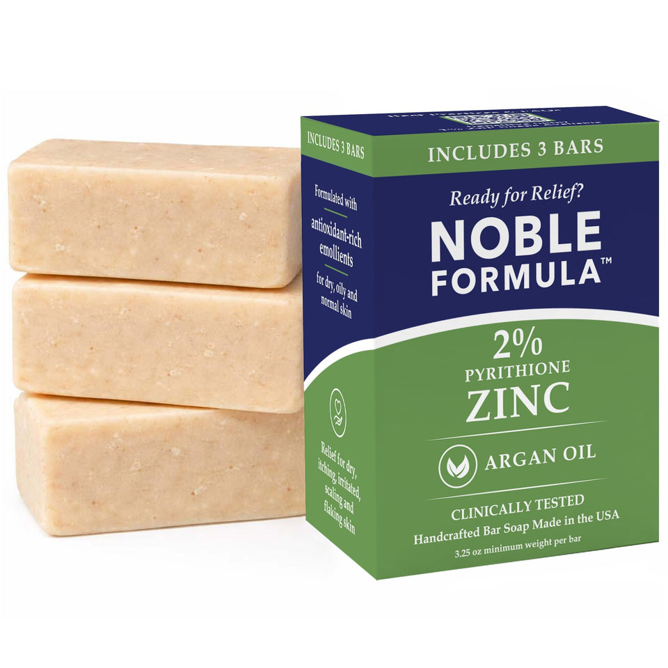 Noble Formula front packaging showing three bars and benefits