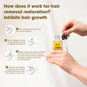 Nodfens Cyperus rotundus root ingredient highlighting natural origin