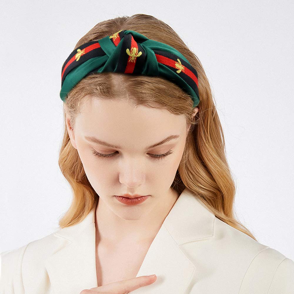 NODG headband beside ruler showing 2.5 inch width for full forehead coverage benefit