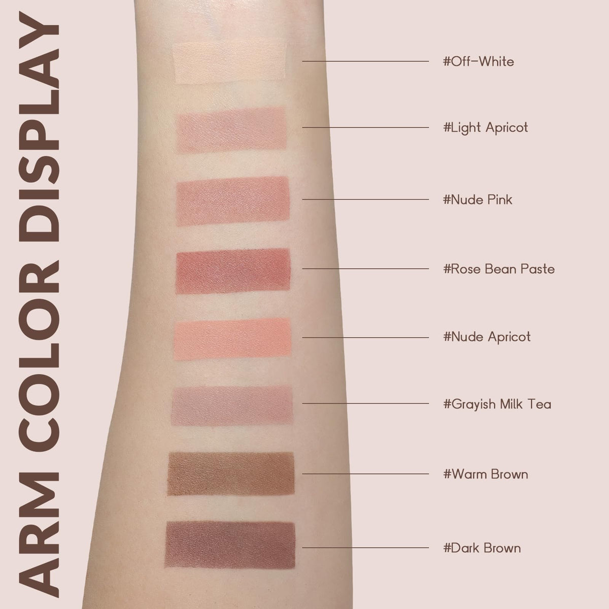 Noerrors lifestyle neutral makeup on woman showing age-flattering, low-contrast finish