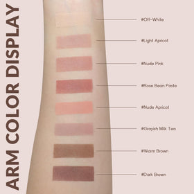 Noerrors lifestyle neutral makeup on woman showing age-flattering, low-contrast finish