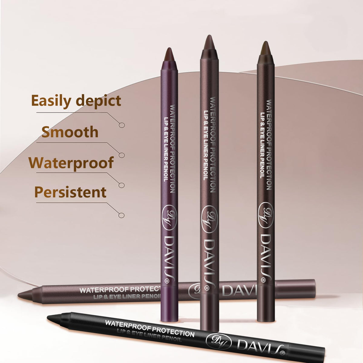 Noerrors pencils next to a ruler showing scale and travel-friendly compact size