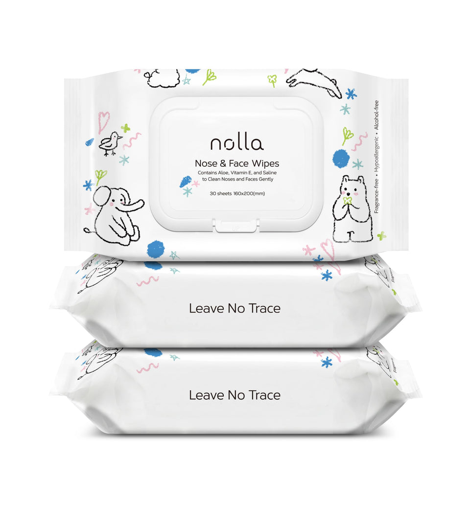 Nolla front packaging three packs with hygienic resealable lid benefit