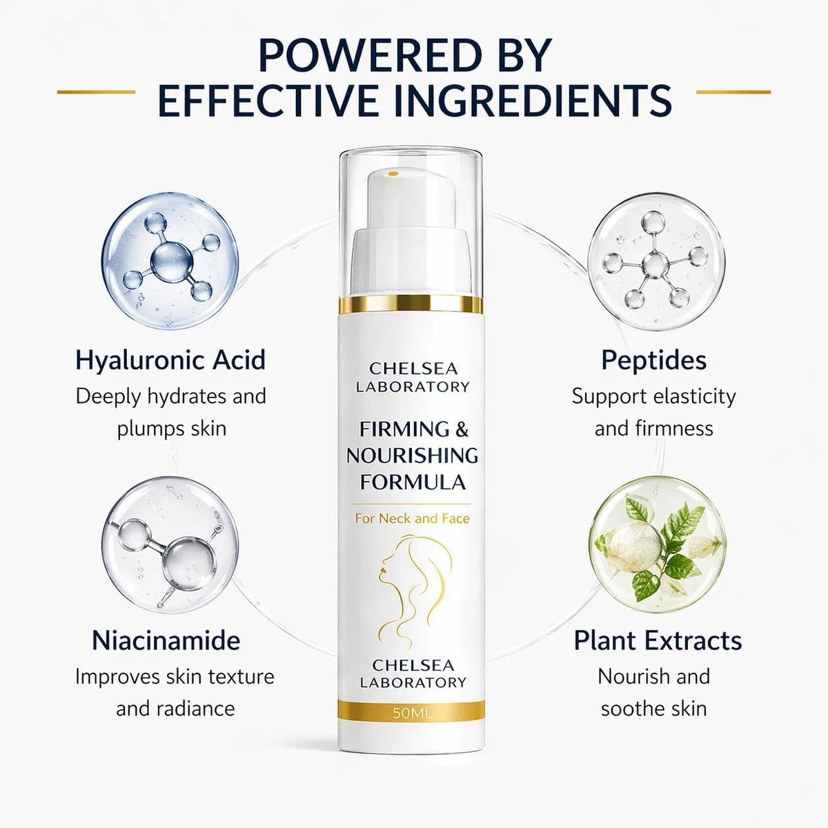 Noni Energy under makeup showing compatible layering and non-greasy finish