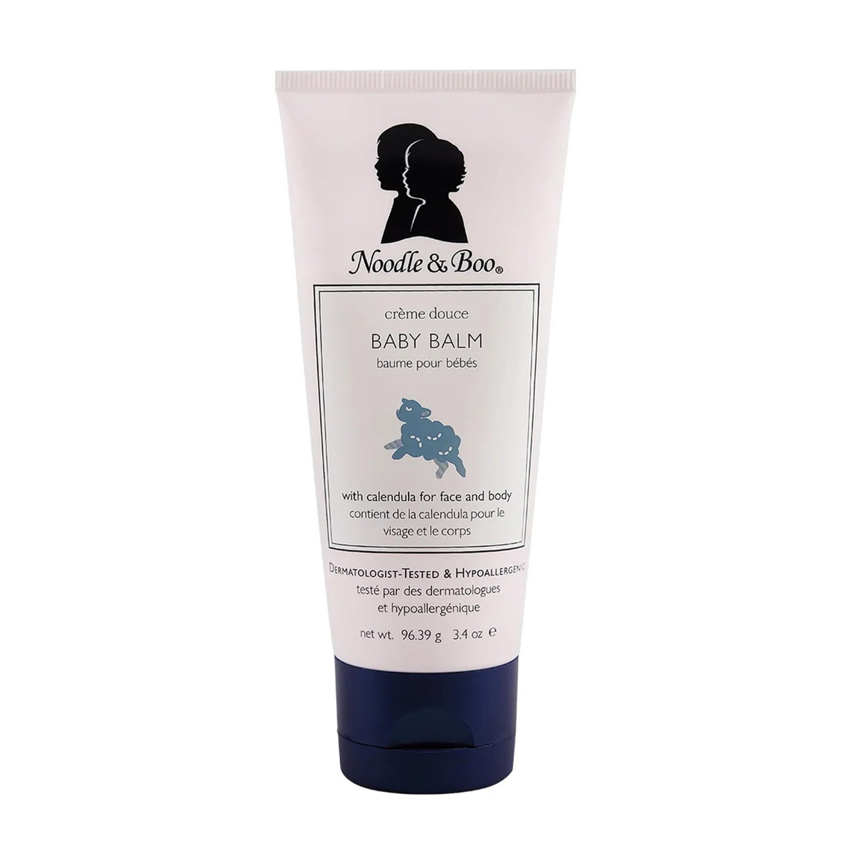 Noodle & Boo front jar view showing label and gentle formula benefit