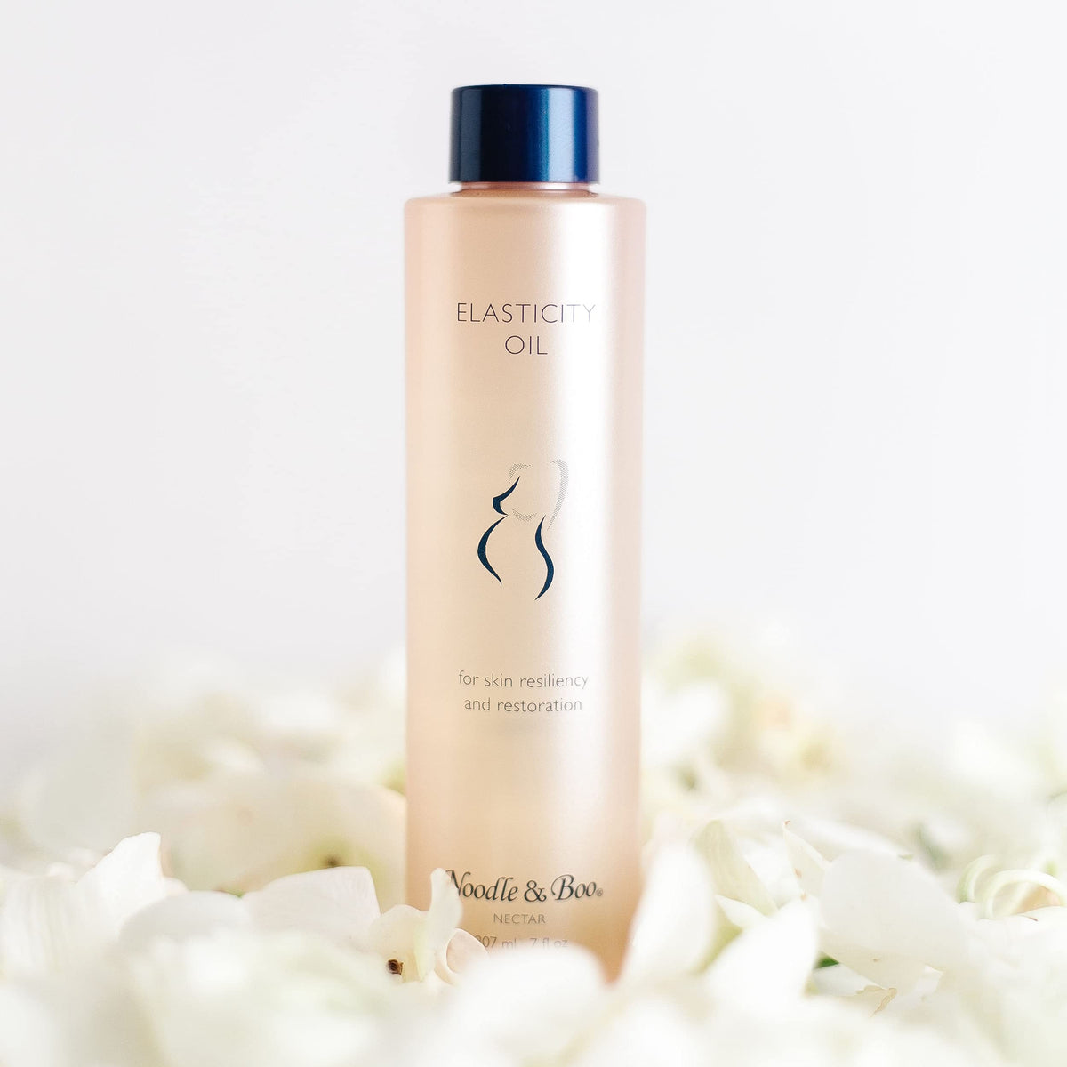 Noodle & Boo pump and label close-up highlighting ingredients and gentle formula