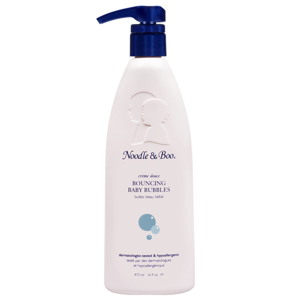 Noodle & Boo front bottle showing label and gentle formula benefits