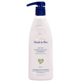 Noodle & Boo front packaging bottle showing product and soothing design benefit
