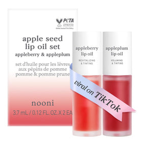 NOONI front packaging showing Appleberry and Appleplum duo and travel benefit