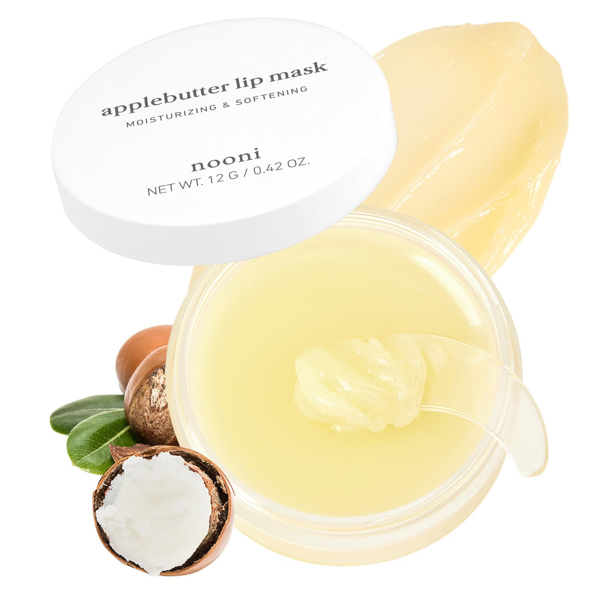 NOONI front packaging showing jar and label, highlights vegan benefits
