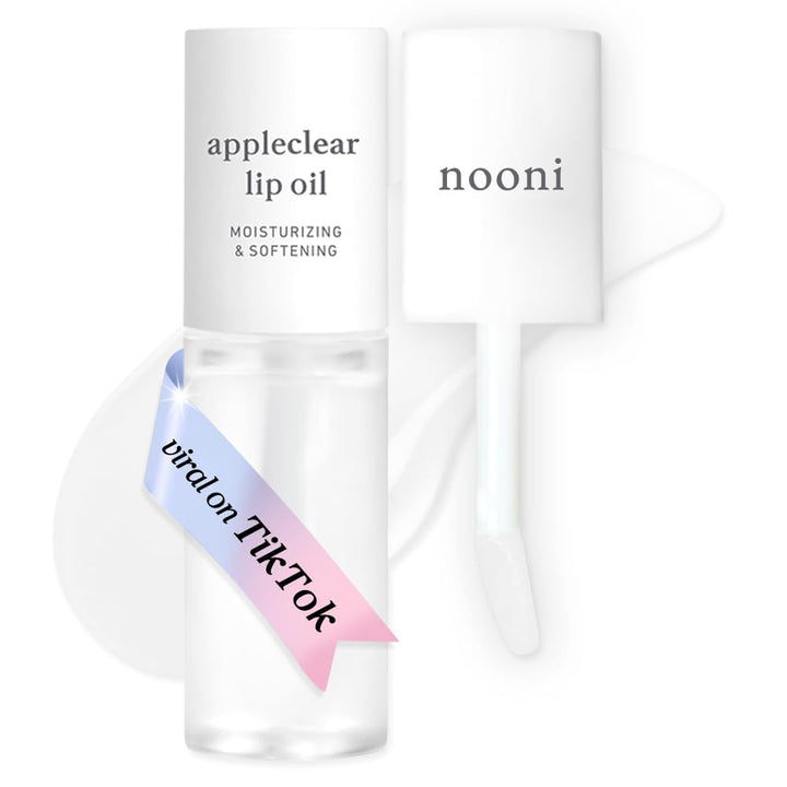 NOONI front packaging showing compact tube and glossy finish benefit