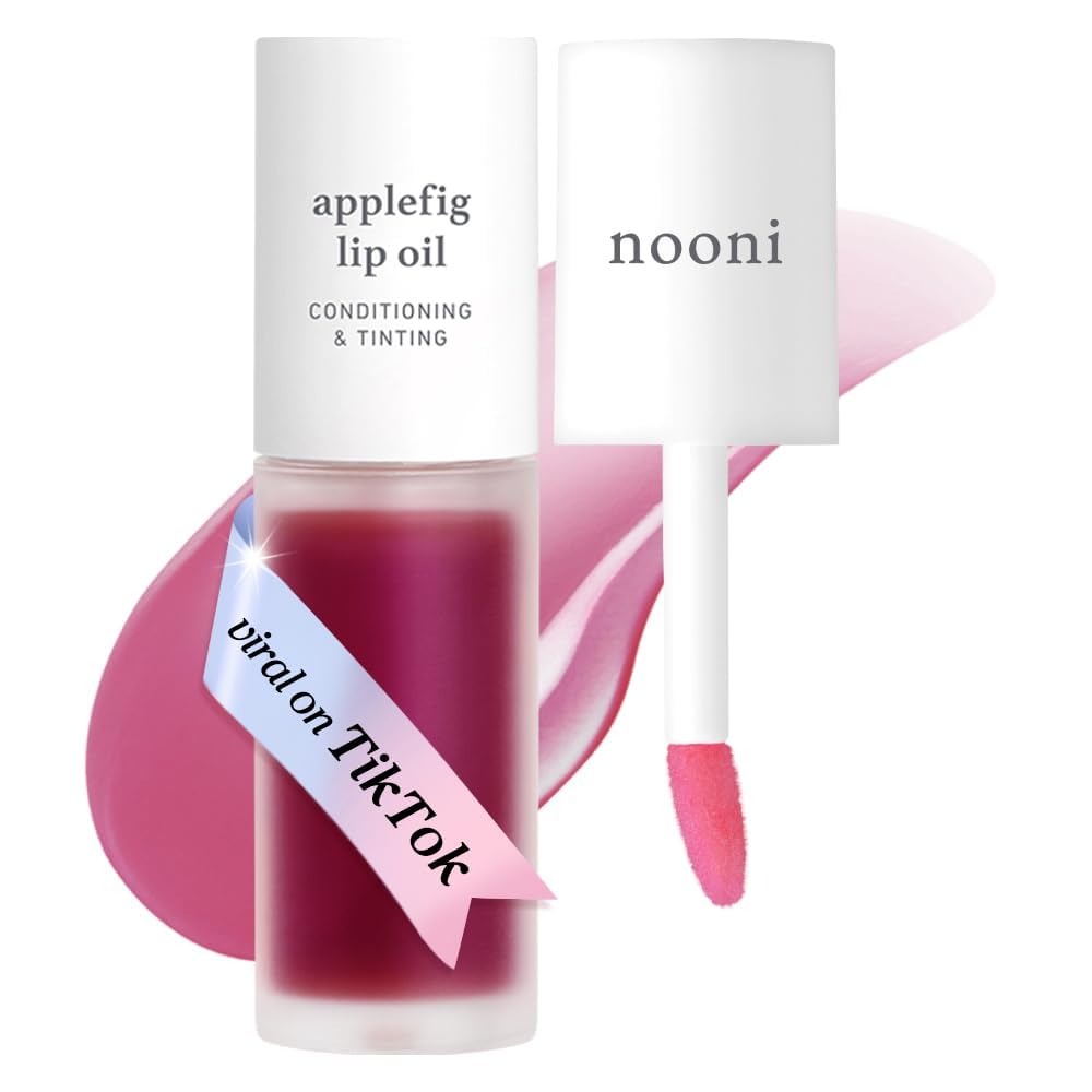 NOONI Applefig front packaging showing compact travel-friendly tube and glossy finish