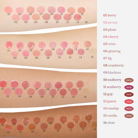 NOONI lifestyle image with daytime makeup showcasing fresh glossy finish