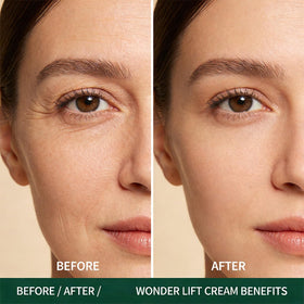NOOR CREAM applied on hand demonstrating lightweight spreadability and fast absorption