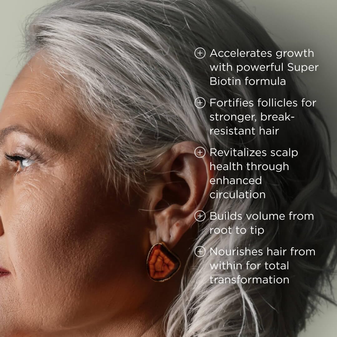 NOOR HAIR ingredients label detail showing vitamins and minerals for transparency