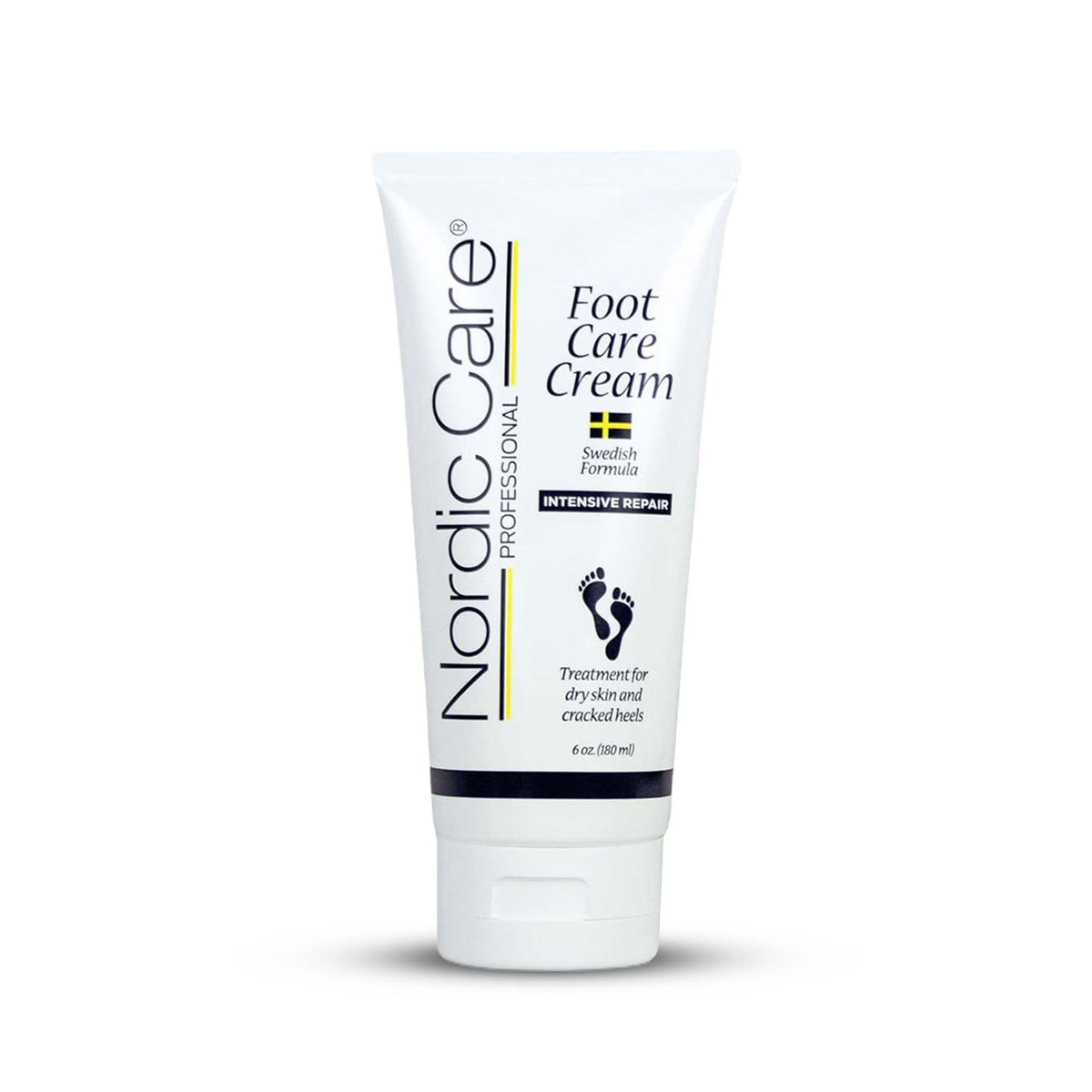 Nordic Care front packaging showing tube and clear benefit for dry feet