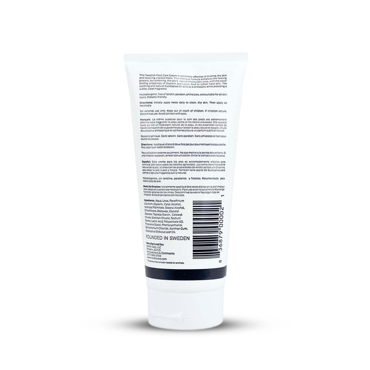Nordic Care close-up texture of cream demonstrating rich, non-greasy finish