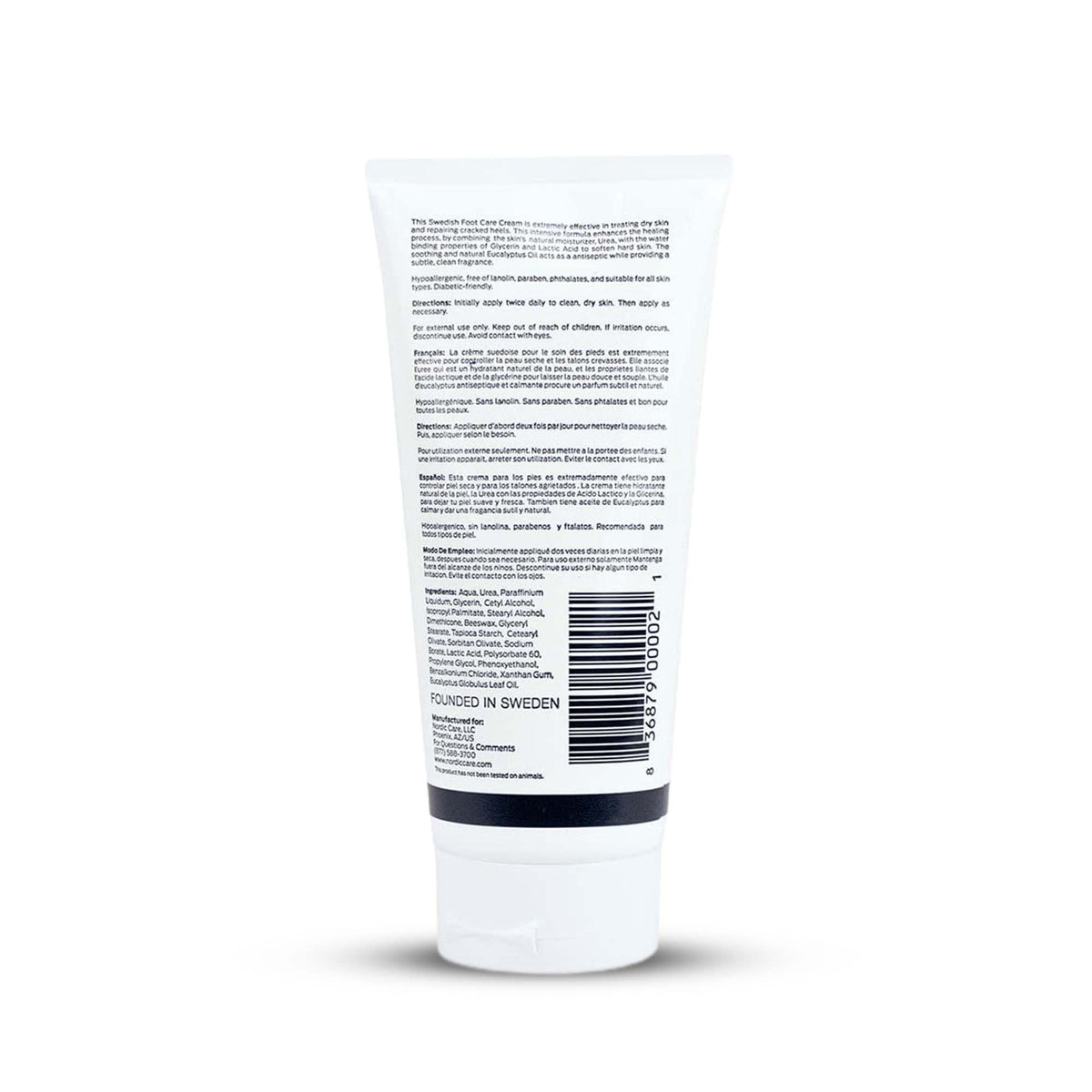 Nordic Care close-up cream texture highlighting smooth spreadability and hydration