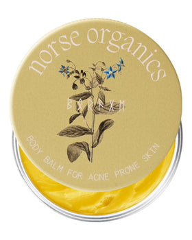 Norse Organics front jar showing label and compact 1.7 oz size benefit