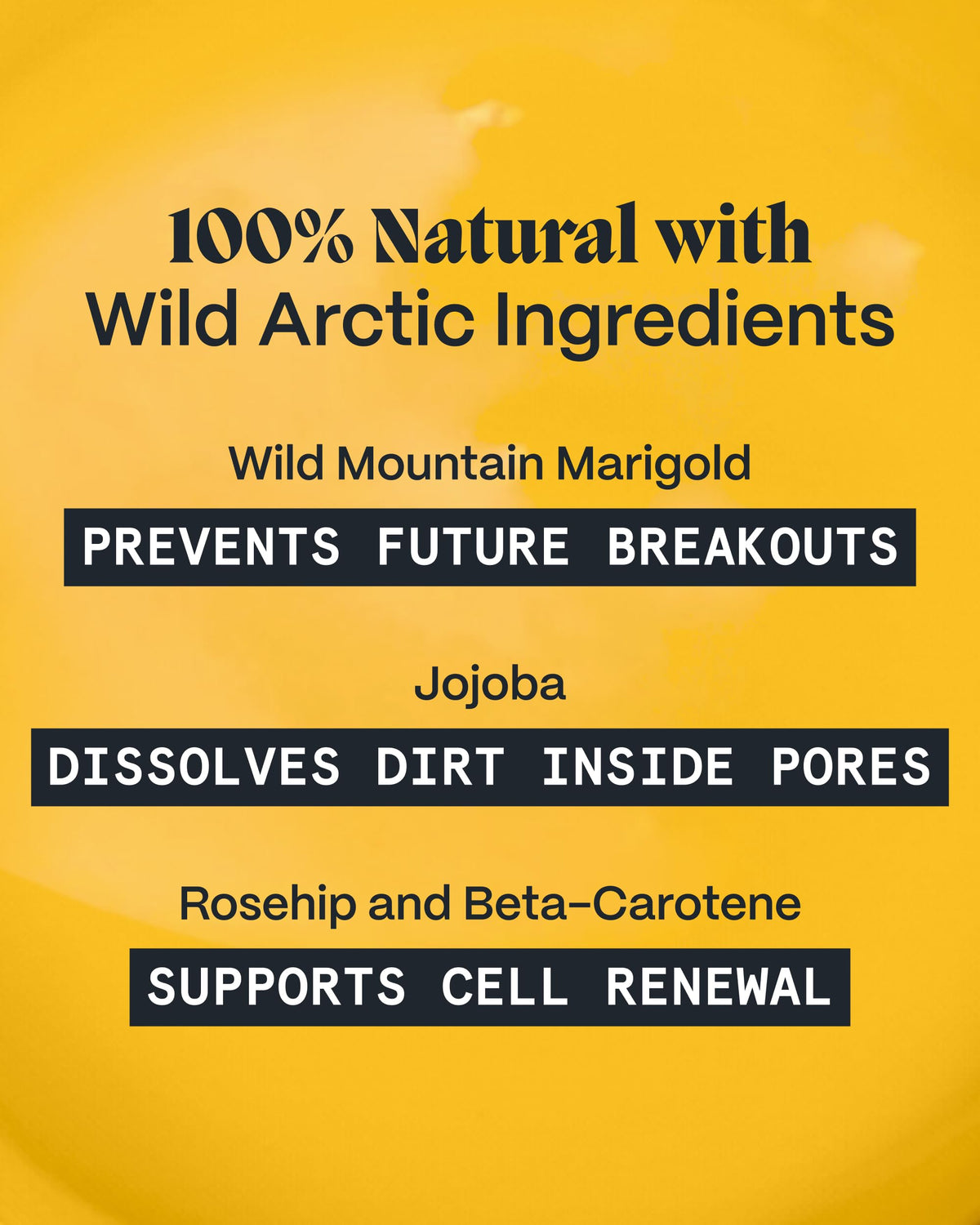 Norse Organics jar in hand showing travel-friendly 1.7 oz portability