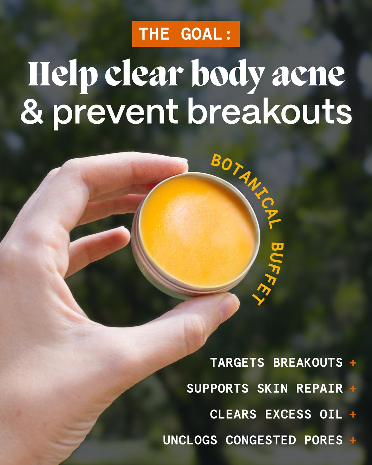 Norse Organics balm texture closeup highlighting smooth, absorbent consistency