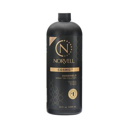 Norvell Cosmo front bottle showing product benefits and size