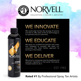 Norvell Cosmo texture close-up showing smooth bronzer blend