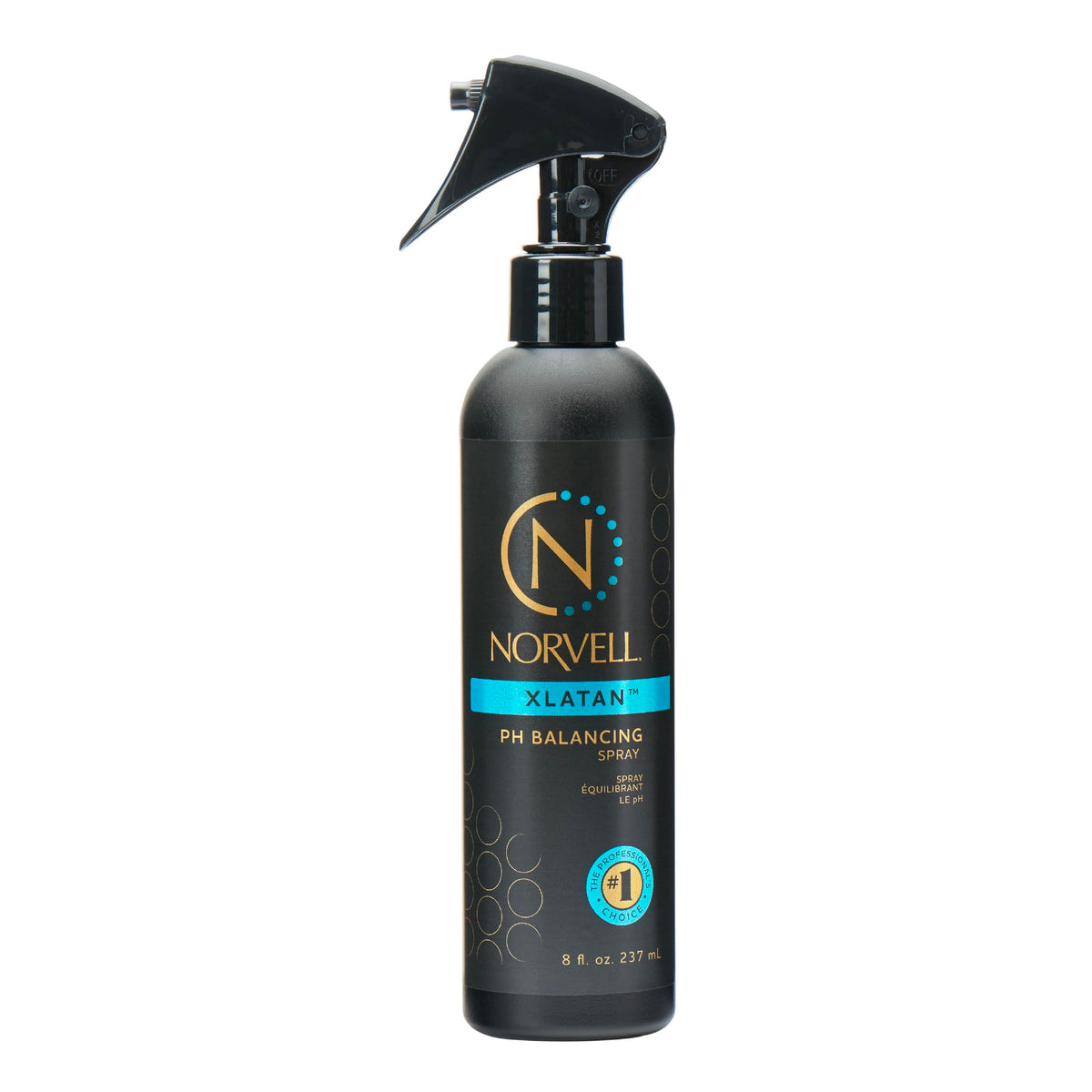 Norvell front bottle showing product and branding for professional prep