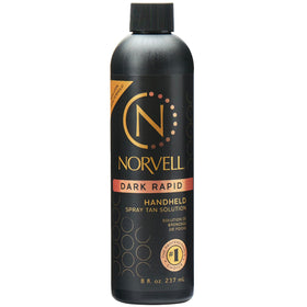 Norvell front packaging showing bottle and professional finish benefit