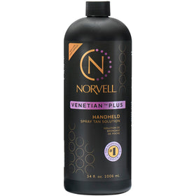 Norvell front packaging showing 34 oz bottle and professional branding benefit: clear product ID
