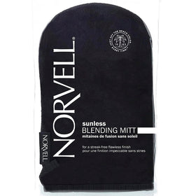 Norvell mitt front view showing shape and thumb for controlled application benefit