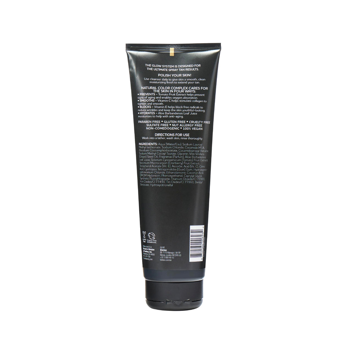 Norvell cap and dispensing detail highlighting easy, mess-free application