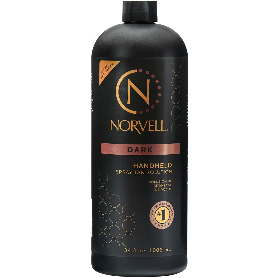 Norvell front packaging showing bottle and logo, professional appearance benefit