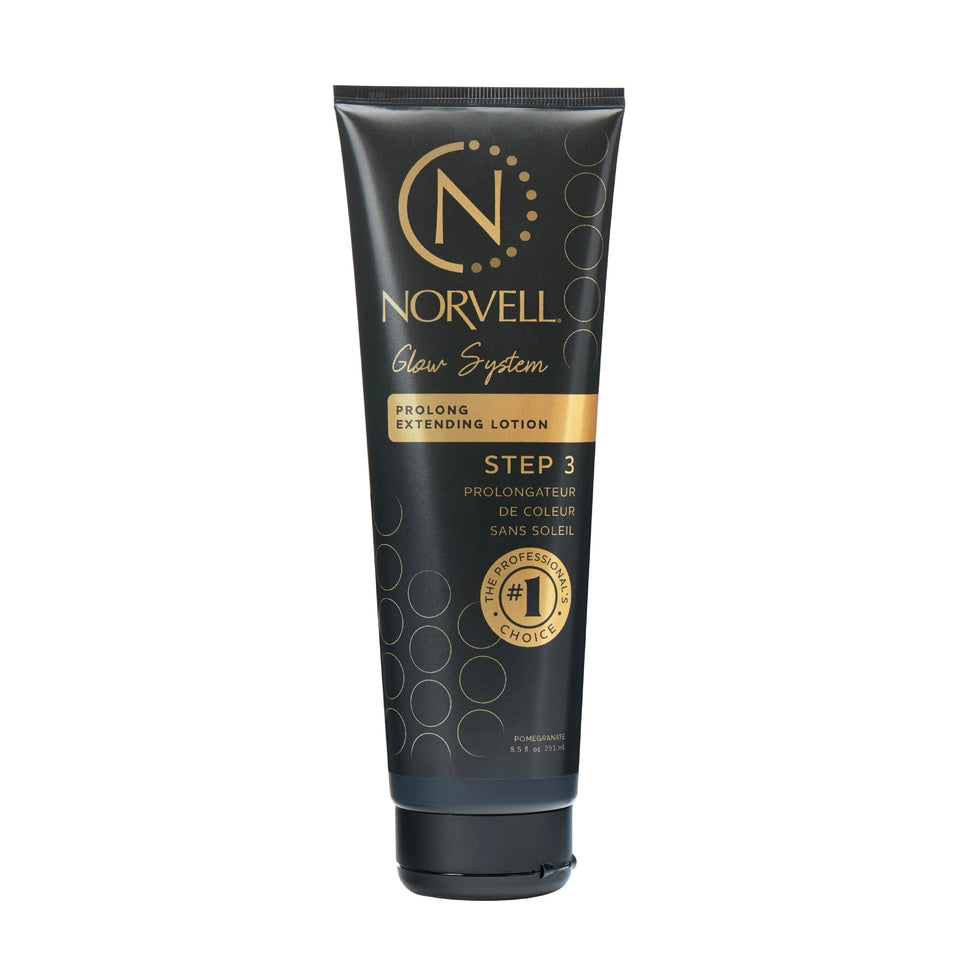 Norvell bottle front view showing clean packaging and product identity