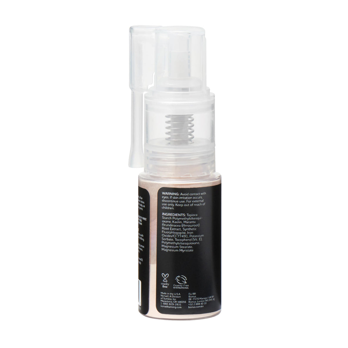 Lifestyle image of Norvell Tan-Lucent with CocoNilla scent note for pleasant post-tan aroma