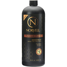 Norvell Tuscan Plus front bottle showing professional packaging and immediate preview benefit