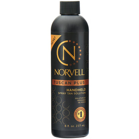 Norvell Tuscan Plus front packaging showing professional 8 oz bottle and label benefit