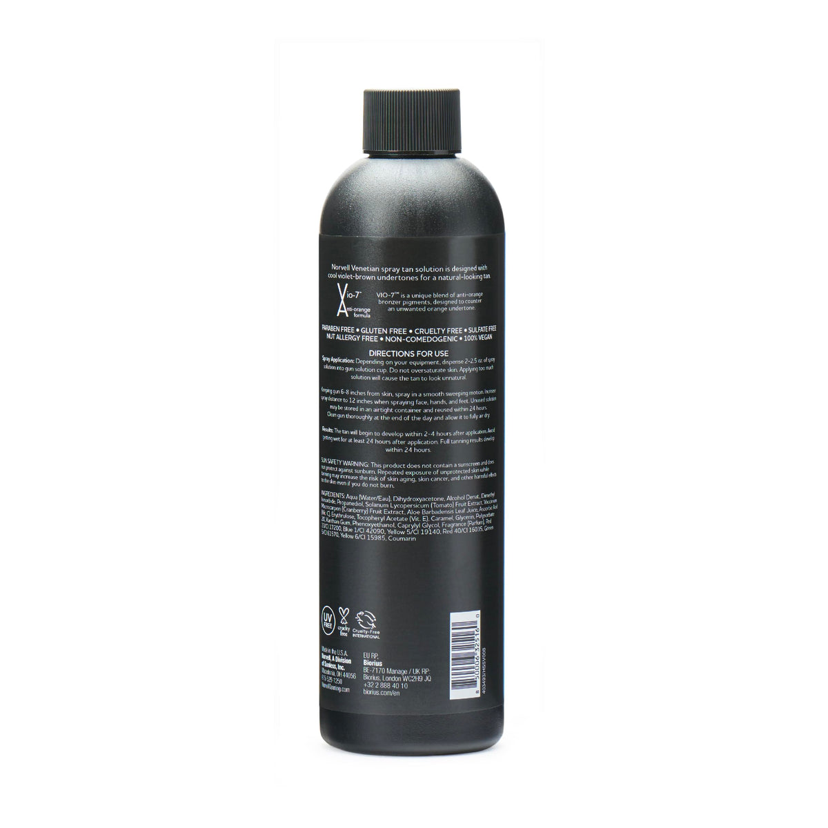 Close-up of Norvell expiration date print to ensure product freshness