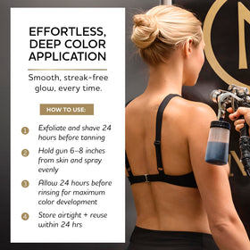 Norvell product on salon counter with spray gear illustrating pro setup for consistent results benefit