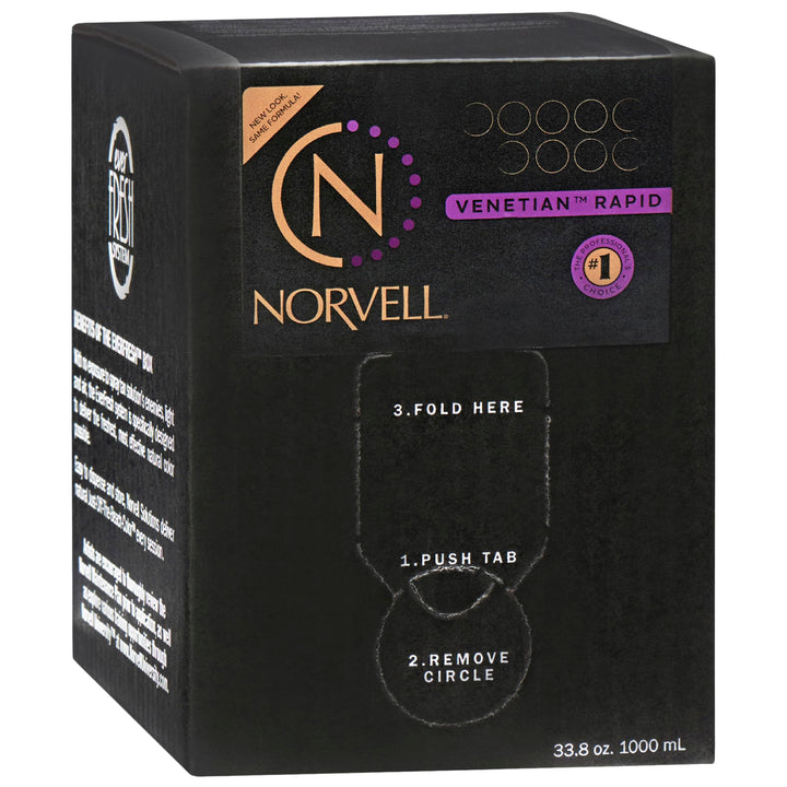 Norvell Venetian One front bottle showing professional packaging and quick-dry benefit